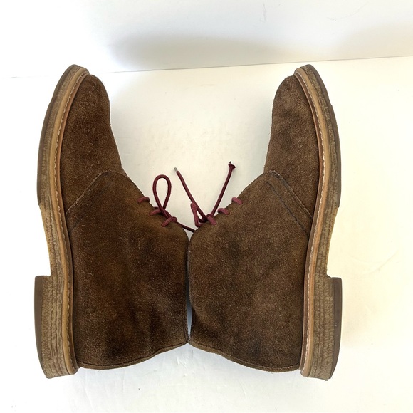 Nordstrom 1901 Suede Canyon Chukka Boot Desert Chocolate Brown  Academia Size 9 - Picture 6 of 13